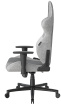 fotel gamingowy DXRacer GLADIATOR szaro-biały, tkanina