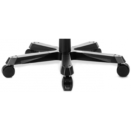 Nakładki na duży metalowy krzyżak DXRacer, czarne, CE, IS, KS, SJ, WY, BF, TS, zestaw 5 szt.