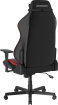 Fotel gamingowy DXRacer DRIFTING czarno-czerwony – do długiego siedzenia 8–12 h