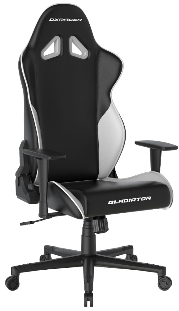 fotel gamingowy DXRacer GLADIATOR czarno-biały