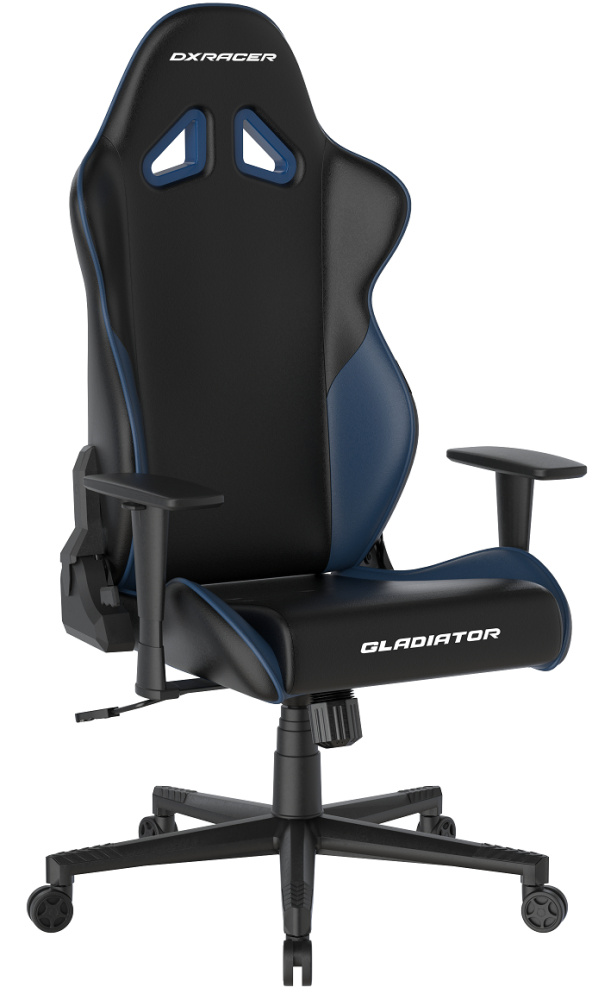 fotel gamingowy DXRacer GLADIATOR czarno-niebieski