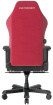 fotel gamingowy DXRacer MASTER czarno-czerwony, materiał