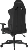Fotel gamingowy DXRacer GLADIATOR, czarny, tkaninowy – do długiego siedzenia 8–12 h