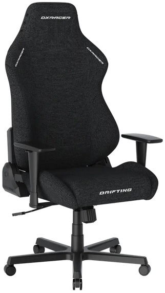 Fotel gamingowy DXRacer DRIFTING XL czarny, materiał