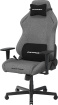 Fotel gamingowy DXRacer DRIFTING XL, szary, tkaninowy – do długiego siedzenia 8–12 h