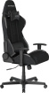 Fotel gamingowy DXRacer FORMULA czarno-szary, tkaninowy – do długiego siedzenia 8–12 h