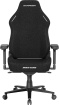 Fotel gamingowy DXRacer MARTIAN z elektrycznym sterowaniem, czarny, tkaninowy – do długiego siedzenia 8–12 h