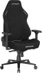 Fotel gamingowy DXRacer MARTIAN z elektrycznym sterowaniem, czarny, tkaninowy – do długiego siedzenia 8–12 h