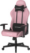 Fotel gamingowy DXRacer PRINCE, różowy, tkaninowy
