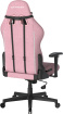 Fotel gamingowy DXRacer PRINCE, różowy, tkaninowy