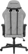Fotel gamingowy DXRacer PRINCE szaro-biały, materiałowy